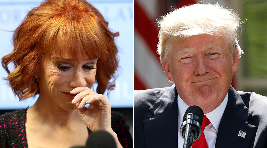 Kathy Griffin, US President Donald Trump