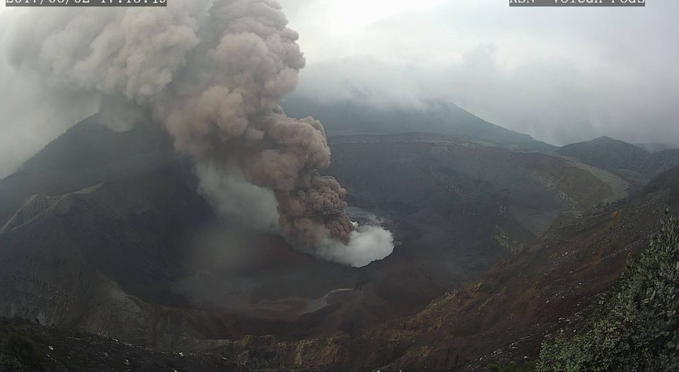 Poas crater