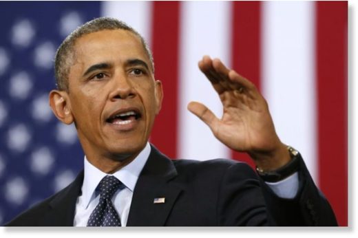 Click to enlarge Obama