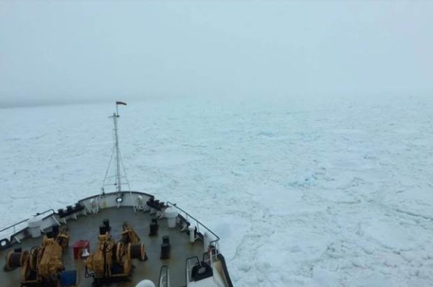 The Canadian Coast Guard has three large icebreakers stationed along the coast of Newfoundland and Labrador to deal with heavy ice conditions. 