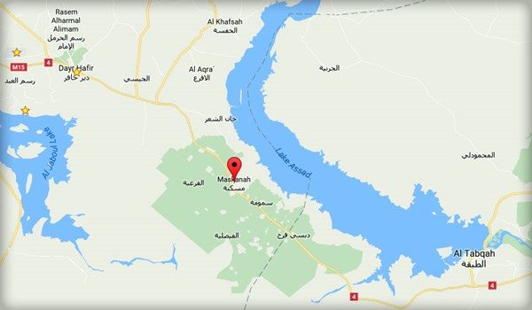 Map of Syria