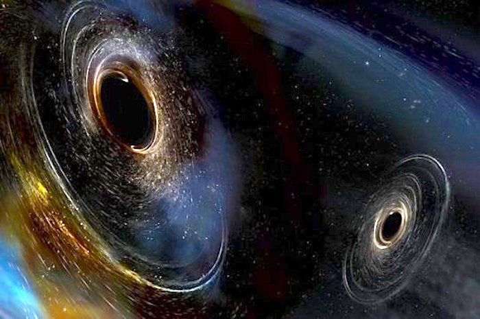 Click to enlarge 2 black holes
