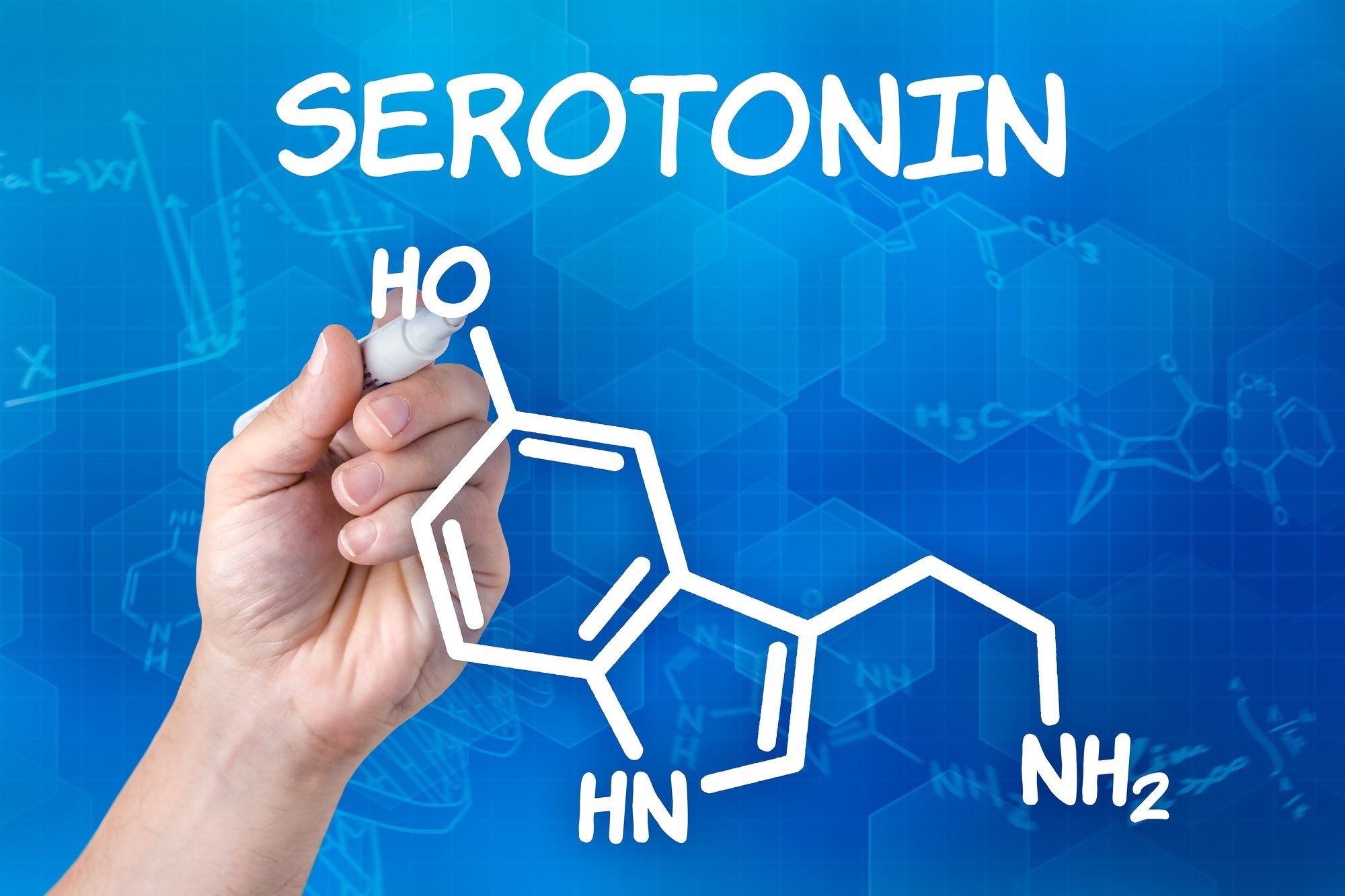 serotonin drawn on board