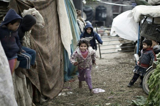 Palestinian children