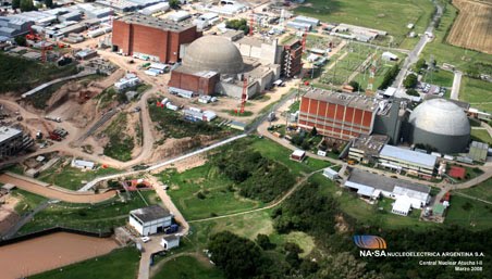Atucha Nuclear Power Station in Zárate