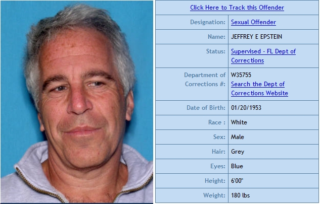 Click to enlarge Jeffrey Epstein