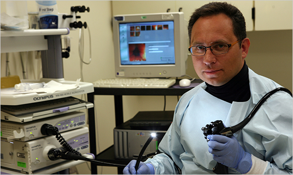Click to enlarge Dr. Alexander Khoruts, a gastroenterologist at the University Minnesota, used bacteriotherapy to help cure a patient suffering from a gut infection.