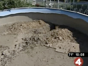 Sinkhole in Pool