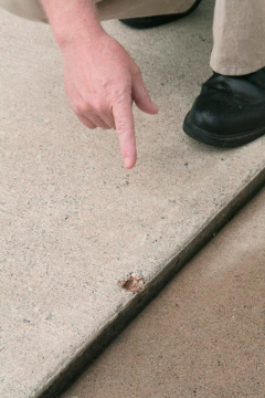 Click to enlarge Hegins Meteroite_2