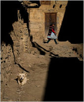 Click to enlarge Meridith Kohut for The New York Times The population of about 500 subsists by herding and farming.