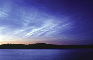 Noctilucent Clouds Finland 7-28-2001