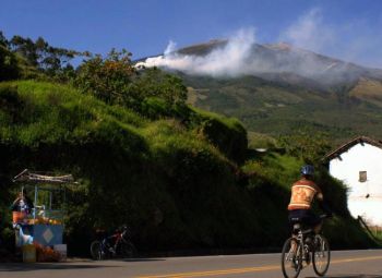 Click to enlarge Galeras Volcano