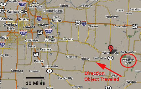 Missouri area map