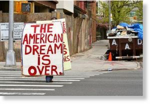 American dream is over