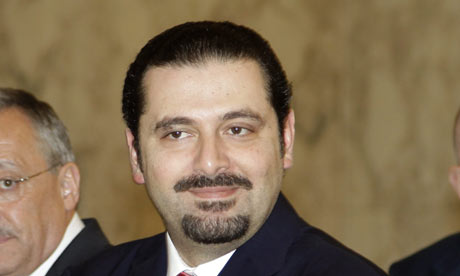 Sa'ad al-Hariri, Lebanon's prime minister