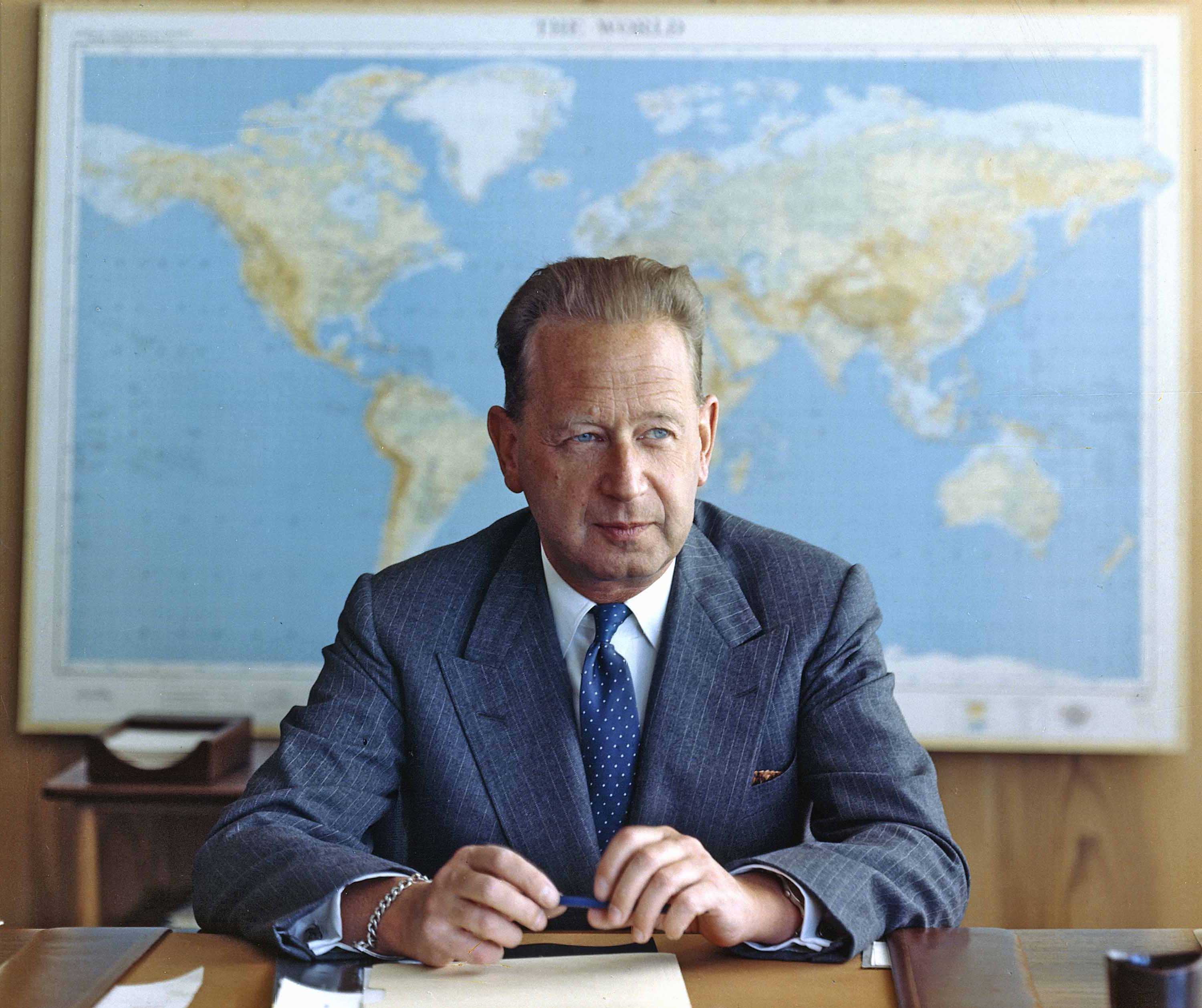 Click to enlarge Dag Hammarskjöld