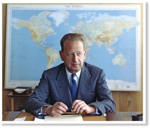 Click to enlarge Dag Hammarskjöld
