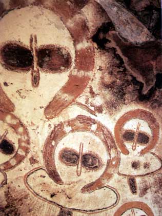 alien rock art