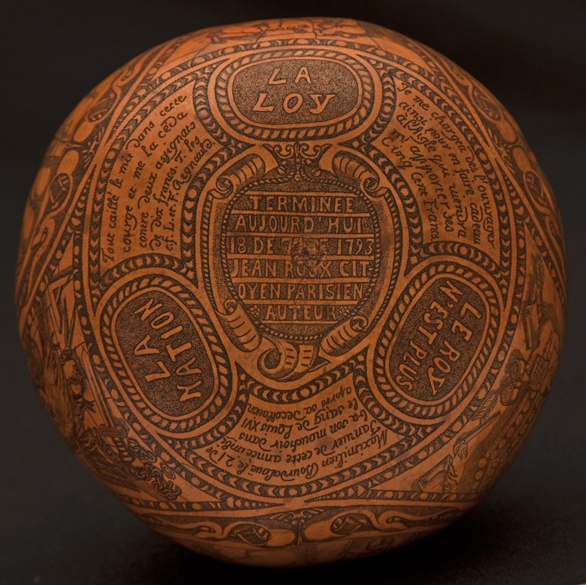 Click to enlarge Decorated Gourd