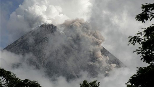 Mount Merapi Eruption