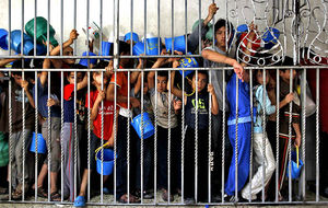 starving palestinians