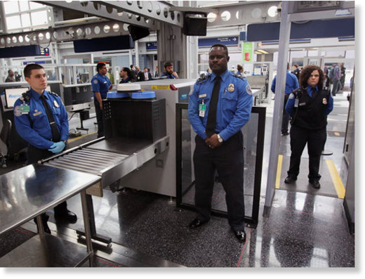 Click to enlarge Airport secuirty
