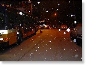 Click to enlarge Snow-covered roads Upper Midwest 2010