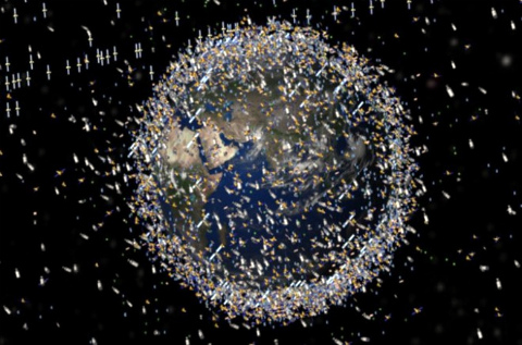 Click to enlarge Satellites Orbiting Earth