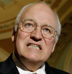 Dick Cheney leer