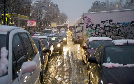 paris snow