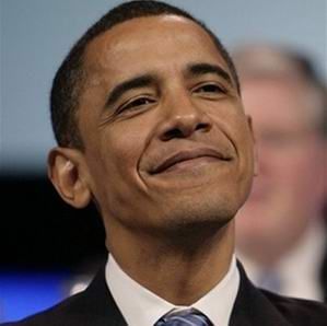 Obama grin