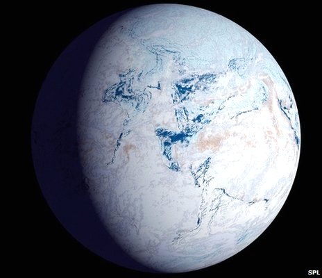 Click to enlarge Frozen Earth