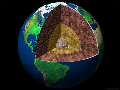 Click to enlarge Earth's Core