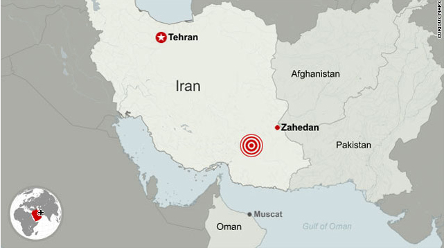 Click to enlarge Iran Map