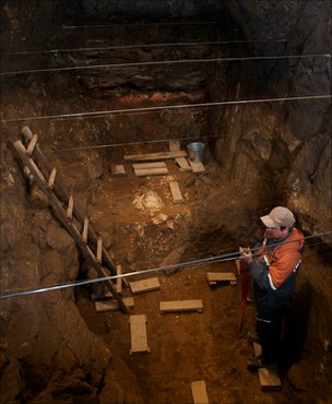 Click to enlarge Archaeological Dig