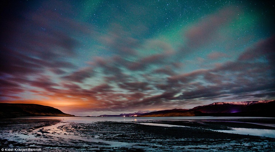 Click to enlarge northern lights