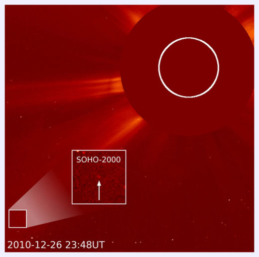 Click to enlarge 200th Comet