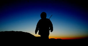 Arctic Inuit hunter
