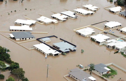 flood, Emerald, Australia