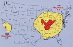 New Madrid fault line