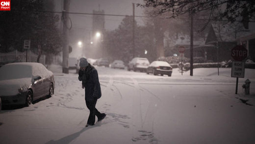 Snowstorm in georgia