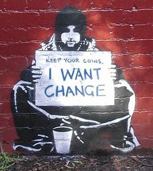 Keep your coins, I want change