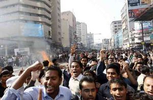 Dhaka crowd