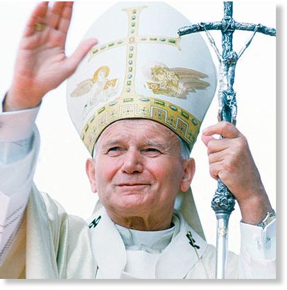 Click to enlarge Pope John Paul II