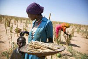 Click to enlarge African woman & child