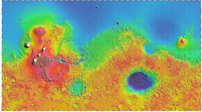 Click to enlarge Mars Impact