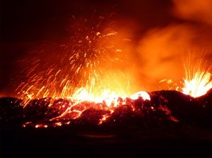 Click to enlarge volcano Africa