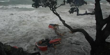 Click to enlarge New Zealand flood