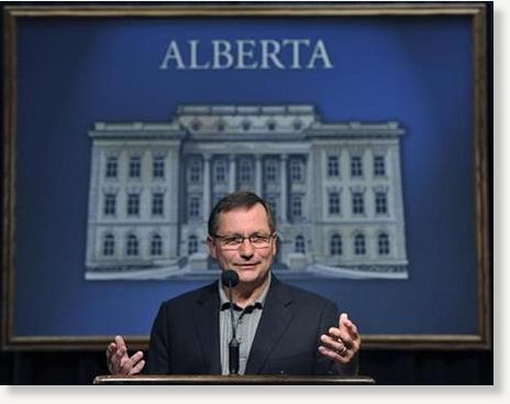 Alberta premier Stelmach