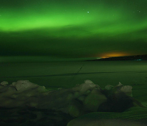 Green Auroras